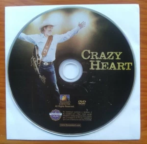 Crazy Heart DVD disc only no case or artwork Jeff Bridges - Picture 1 of 1