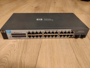 HP ProCurve 1410-24G J9561A - 24-Port Gigabit 10/100/100 + 2x SFP Ports Switch - Photo 1/3