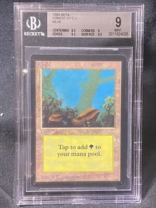 Bosque (Rocas) - BGS 9.0 #11824035 Calificado - Beta - Magic The Gathering Seattle - Imagen 1 de 1