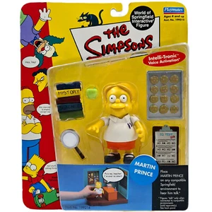 MARTIN PRINCE FIGURE THE SIMPSONS 2001 SERIES 5 PLAYMATES TOYS OVP VOICE WORLD - Bild 1 von 6