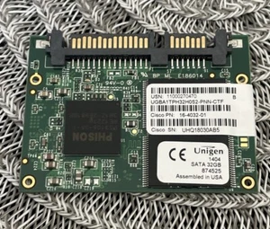 CISCO UNIGEN 1404 SATA 32GB 874525 PN; 16-4032-01. #M22-20 - Picture 1 of 4