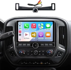 Radio estéreo de auto Carplay para Chevy Silverado GMC Sierra 1500 2014-2018 4+64G - Imagen 1 de 9