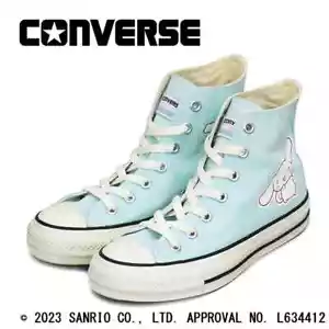 Zapatillas para mujer Converse ALL STAR R SANRIO Cinnamoroll HI EE. UU. Talla 3 - 10 nuevas - Imagen 1 de 7