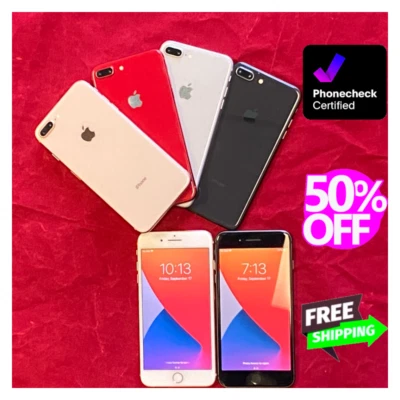 Apple iPhone 8 Plus 64 GB - Desbloqueado, Verizon, AT&T, T-Mobile - Rojo, Dorado, Gris Foto 1 de 4