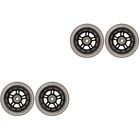  2 Pairs Luggage Wheels Suitcase for Silent Speaker Bags Trolley Scooter