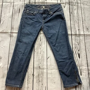 Aeropostale Jeans Women’s Size 7/8 Cotton Capri Low Rise - Picture 1 of 8