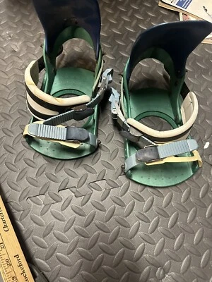 Fijaciones de snowboard vintage Sims para hombre talla ajustable Foto 1 de 4