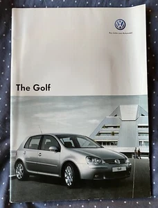 Volkswagen Golf Brochure - Picture 1 of 1