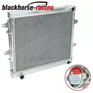 945 Aluminum 3 Row Radiator Fit 84-95 Toyota Pickup 92-95 4Runner SR5 L4 2.4L MT - Picture 1 of 12