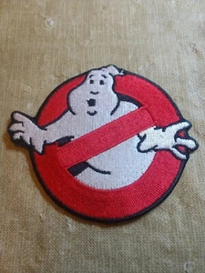 Ghostbusters "No Ghost" Emblem Embroidered ISew ON Patch/ sticker 3”x3.5” - Picture 1 of 2