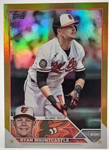 Juego de acabado de lámina arco iris dorada de béisbol Topps 2023 (501-660) hasta 25% de descuento - Imagen 1 de 2