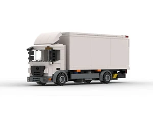 Bauanleitung MB Daimler ATEGO 818 LF Lkw 7,5t Laster Truck Klemmbaustein Modell - Bild 1 von 6