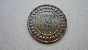 Tunesien 10 Centimes 1917 - Originalfoto - Bild 1 von 2