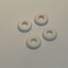 Tri-Ang Minic Bus 22Mm Set Of 4 Smooth White Tyres Cast Hub Pack #151