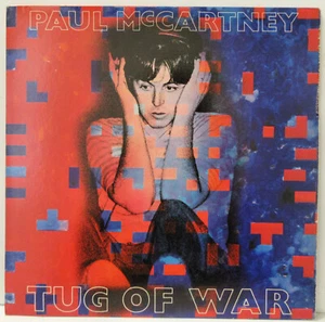 Paul McCartney Tug Of War 1982 Vinyl Album -Demo Stamp- Mint - Imagen 1 de 7