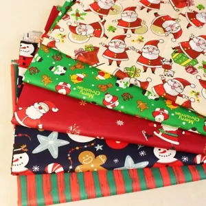 Cotton Christmas 10" Charm Squares Precuts Quilting Sewing Festive Fabric Bundle - Picture 1 of 6