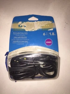 Cable de audio/vídeo Dynex™ 6' RCA DX-DA100271 - Imagen 1 de 4