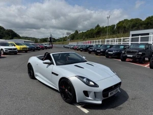 2017 17 JAGUAR F-TYPE 3.0 V6 S CONVERTIBLE 380PS White / Black Premium Leather - Picture 1 of 24