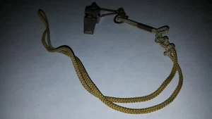 THE ACME THUNDERER WHISTLE MADE IN ENGLAND WITH LANYARD  - Foto 1 di 7