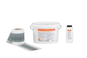 Dichtset für Feuchträume – Elastogum, Flüssigfolie, Grundierung, 10 m Dichtband - Bild 1 von 1