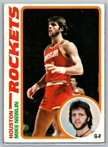 1978-79 Topps Basketball Mike Newlin Houston Rockets #124