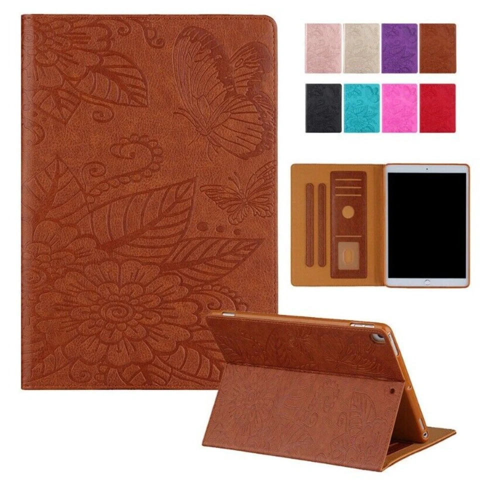 PU Leather Stand Flip Case Cover for iPad 9th 8th 7th 6th 5th Generation 10.2" - Image 1 of 4