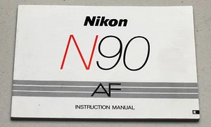 NIKON N90 AF Camera Guide Manual Instruction Photography Book - Picture 1 of 1