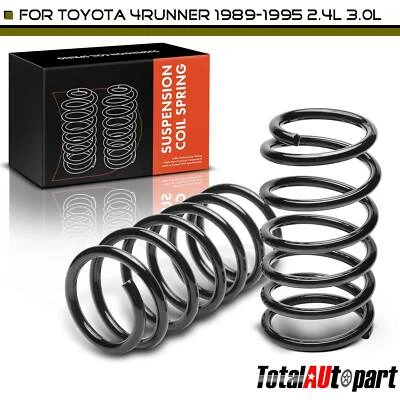 Nuevo 2 piezas muelles helicoidales para Toyota 4Runner 1989-1995 lado trasero del conductor y del pasajero Foto 1 de 4