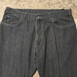 Zegna Sport Denim Project Jeans Mens 36x28 Grey Cotton Straight Leg Basic - Picture 1 of 16