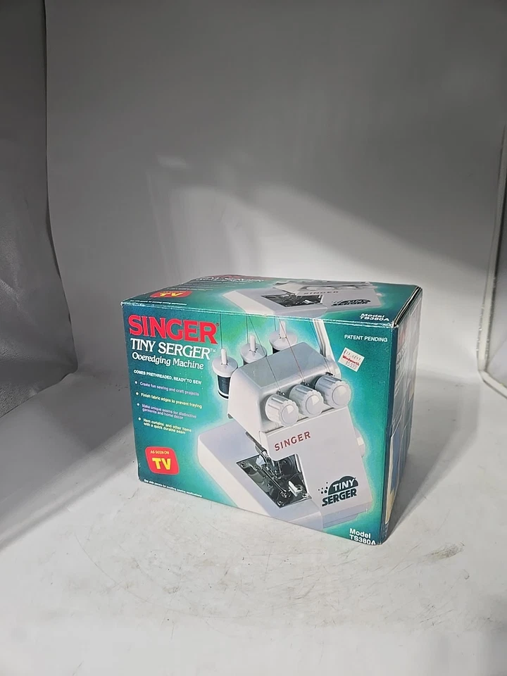 Singer Tiny Serger Electric Overedging Machine - (TS380A) Brand New In Box - Image 1 of 4