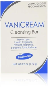 Vanicream Cleansing Bar 3.9 oz For Sensitive Skin, Pack Ounce (Pack of 4) - Picture 1 of 5