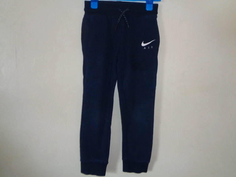 Nike Air Fleece Navy Joggers Age 5-6 - Image 1 of 1