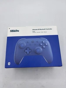 8BitDo Ultimate 2C Controller for Nintendo Switch Hall Effect Joysticks Blue New - Picture 1 of 8