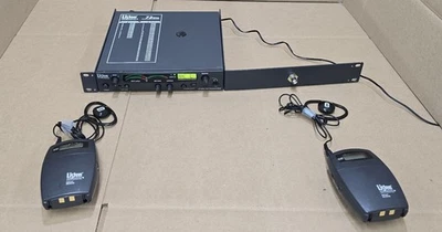 LISTEN LT-800 FM Transmitter with Rack Mount Brackets and 2 Display Receivers - Image 1 of 4