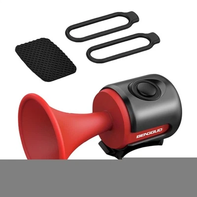 Campana de bicicleta 120db bicicleta electrónica bocina fuerte ciclismo campana eléctrica anillo Foto 1 de 4