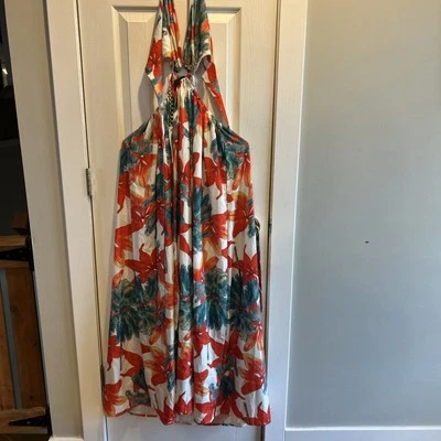 Vestido tropical grande para mujer/playa/vacaciones  Foto 1 de 4