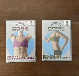 Gunnar Peterson's Core Secrets Workout DVD LOT of 2 New - Picture 1 of 2