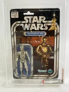 Star Wars 12-Back B , C3PO AFA 70 Vintage Figure Kenner - Picture 1 of 5