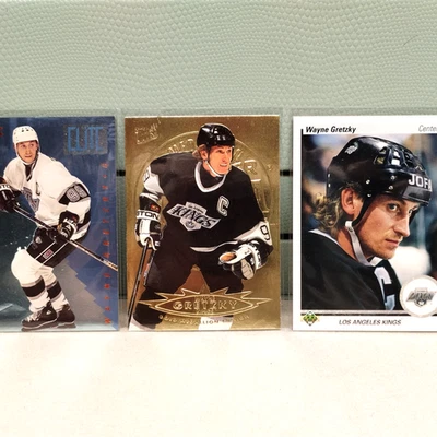 Medallón de oro Ultra Wayne Gretzky 1995-96 #74 cubierta superior 1990 promoción #241 Elite Foto 1 de 4