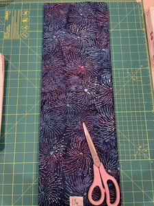 Batik Fabric Remnant - 100% cotton - #R-119 - 1  1/4yds - Picture 1 of 2