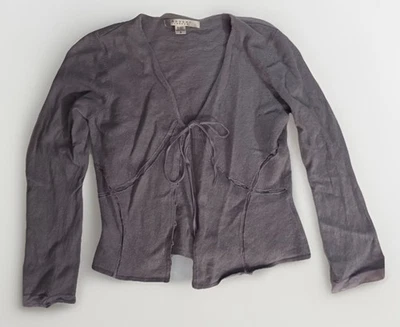 Cárdigan de mujer Nougat London con botones ocultos delanteros corbata mezcla de lana de cordero 5 Foto 1 de 4