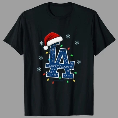 Camiseta de béisbol de los Dodgers de Los Ángeles campeón de Navidad MLB - multicolor, talla completa Foto 1 de 4