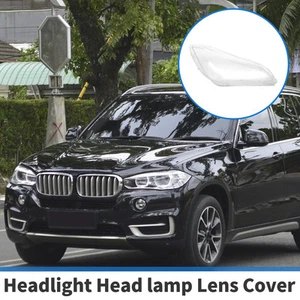 1 Pc Car Front Left Headlight Lens Cover for BMW X1 E84 2010 2011-2015 PC Clear - Picture 1 of 7