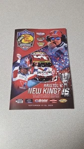 2025 Bass Pro Shops 500 Bristol Night Race Program Christopher Bell 13th Win - Bild 1 von 4