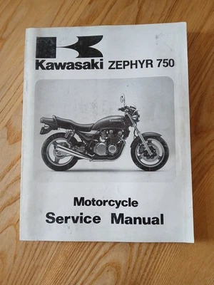 1991 Kawasaki Zephyr 750 Service Repair Manual Foto 1 de 2