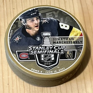 Vegas Golden Knights Stanley Cup Exclusive Puck Game 2 Jonathan Marchessault ๐ - Picture 1 of 2