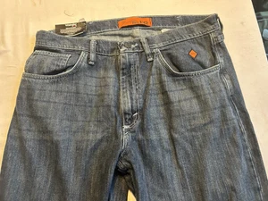 Pantalones de mezclilla Wrangler FR CAT 2 42 vintage para hombre 34x36 nuevos con etiquetas - Imagen 1 de 6