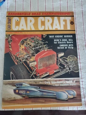 Vintage Magazine- Car Craft June 64' — 第 1/4 张图片