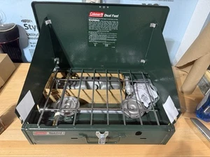 Coleman Model 424 Premium Dual Fuel Stove 09/2000 BRAND NEW No Box - Bild 1 von 6