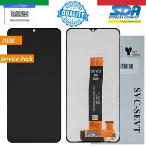 LCD SCHERMO DISPLAY OEM VETRO TOUCH SCREEN SAMSUNG GALAXY A12 A127 SM-A127F - Imagen 1 de 1